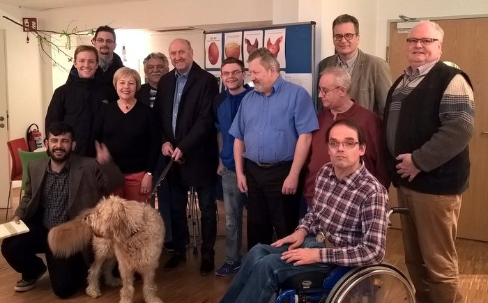 SPD zu Besuch im Wohnhaus der Lebenshilfe in Nievenheim